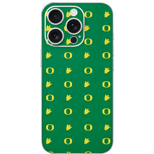 University of Oregon Pattern iPhone 16 Pro Skin